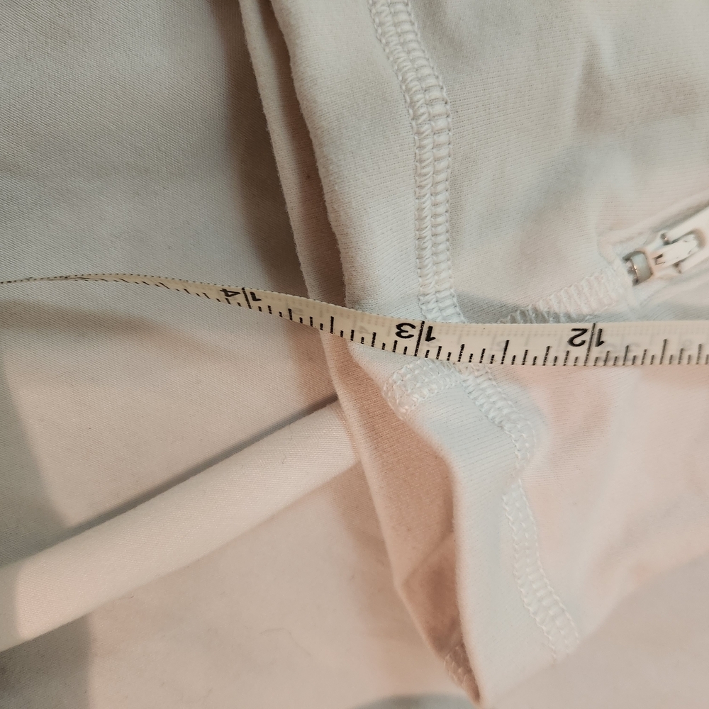 Aritzia White Zip-Up Sweatshirt - Picture 9 of 10